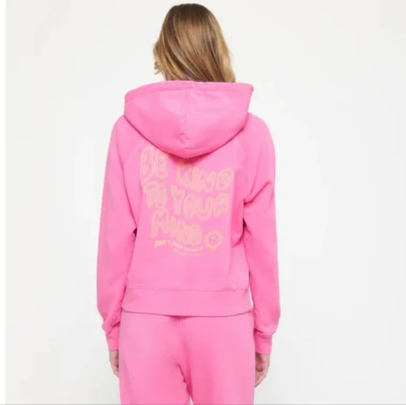 Spiritual Gangster Sun Smiley Harper Hoodie Size L - Picture 5 of 11